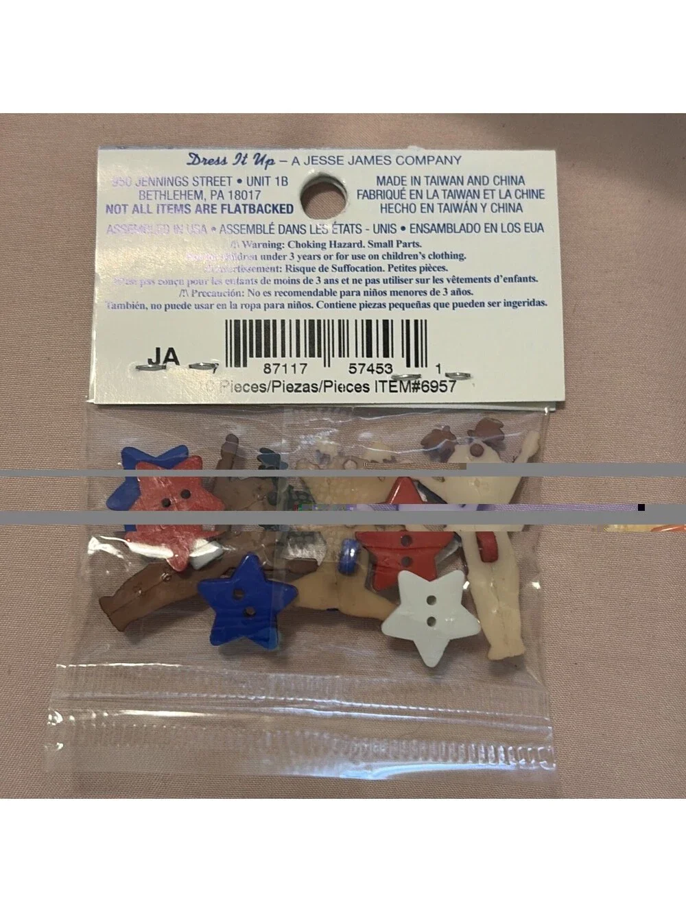 Dress It Up Creative Bottom Collection Tumblers Gymnastics Star -6957